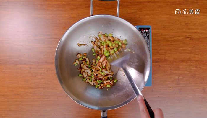 香菇炒毛豆详细做法香菇炒毛豆怎么做 香菇毛豆肉能一起炒吗