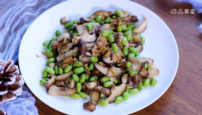 香菇炒毛豆详细做法香菇炒毛豆怎么做 香菇毛豆肉能一起炒吗